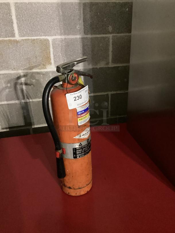 Fire Extinguisher - Red - Image 1 of 2