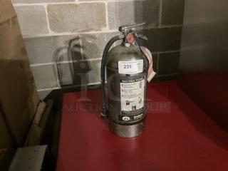 Fire Extinguisher - Silver
