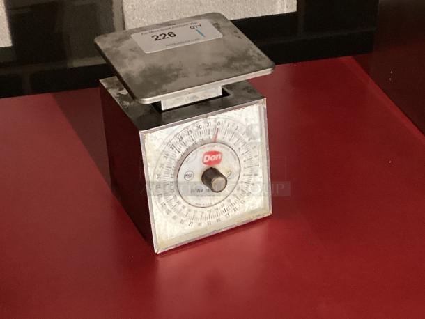 Don Portion Scale  
Model# 1M3090 - Image 1 of 1