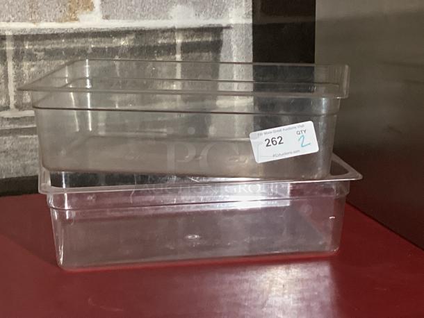 Full Size Clear Food Pans
21 x 12-½ x 6-½
Qty 2 - Image 1 of 1