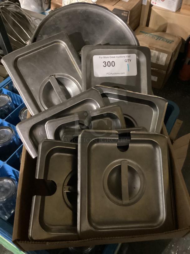 Mixed Lot of S/S Lids - Image 1 of 1