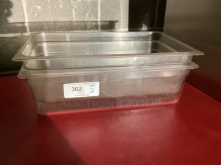 Clear Food Pans
Qty 2