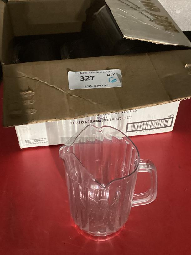 Plastic Water Pitchers 
Qty 6 
Your Bid x 6 - Image 2 of 2