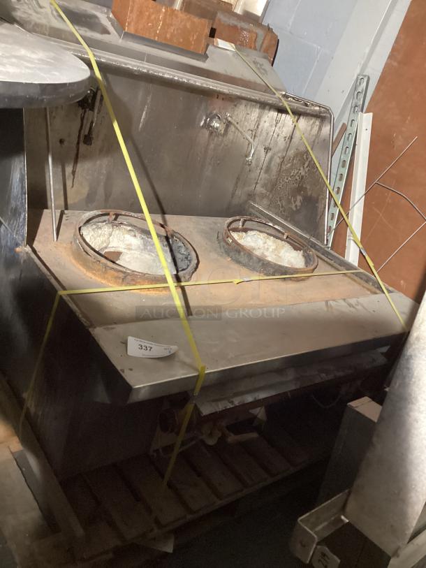Double Wok Burner 
45 x 45 x 50 - Image 2 of 2