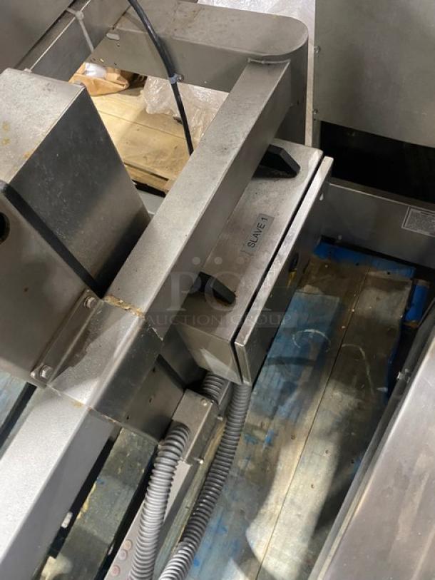 Bizerba Commercial Stainless Steel Electric Powered Weigh Price Labeling Machine! With Digital Push Controls! On Legs! Working When Removed! - Image 7 of 7