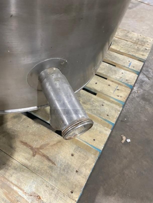 Cleveland Range Commercial Stainless Steel Electric Powered Self-Contained 2/3 Steam Jacketed Tilting Steam Kettle! Model: KEL-60T SN: WT2569-93D-02! 208V 3 Phase! On Legs! Working When Removed! - Image 8 of 10