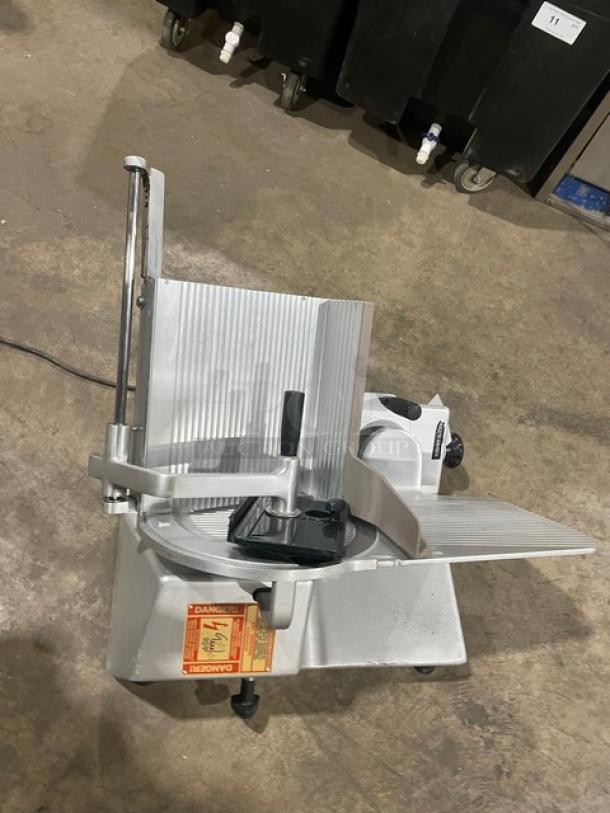 Bizerba Commercial Heavy Duty Electric Powered Countertop Deli Meat Slicer! Model: SE12! Working When Removed! - Image 4 of 9