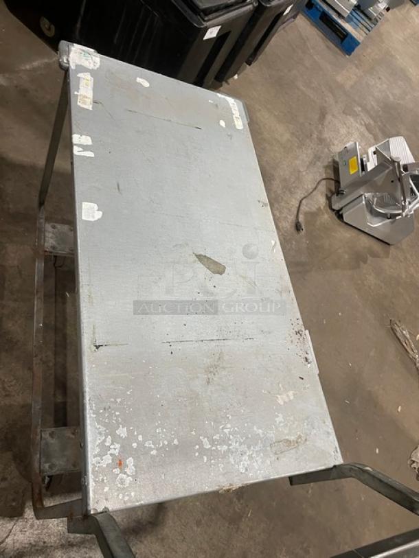 Commercial Heavy-Duty Equipment/Utility Pushcart! With Bumpers! With Single Undershelf! On Casters! - Image 4 of 6