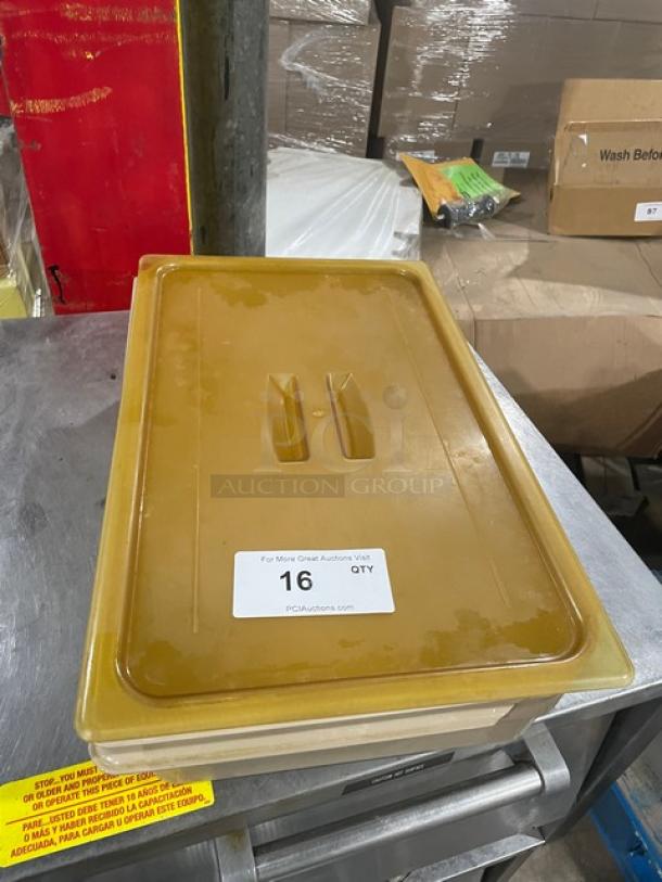 Commercial Full Size Food Storage Container! With Handled Lid/Cover! - Image 1 of 3