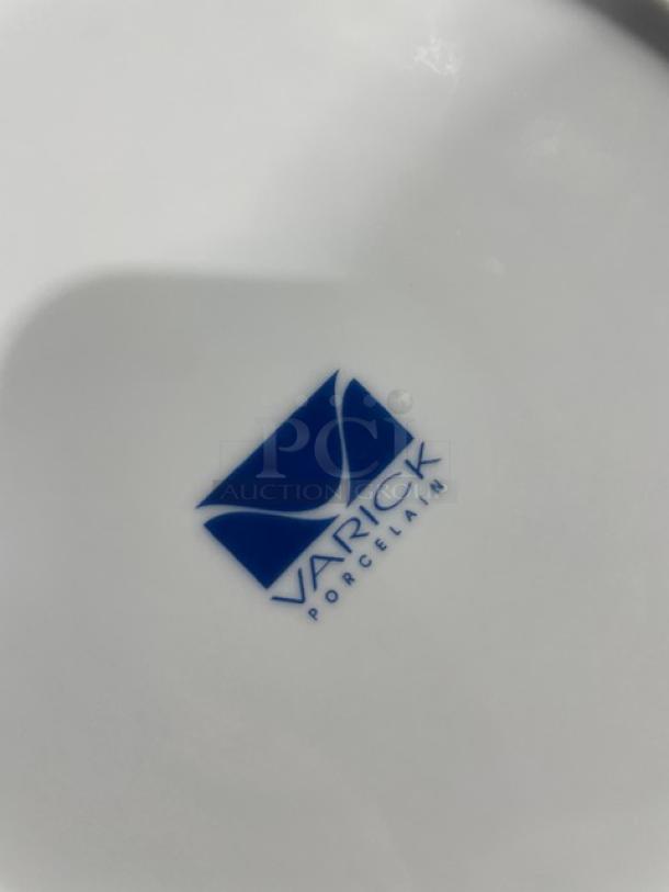 Varick Porcelain Commercial White Porcelain Round Dinner Plates! ALL ONE MONEY! - Image 4 of 4