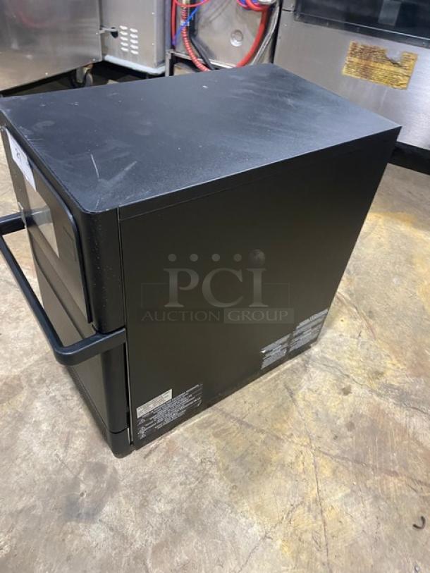MerryChef! 2022 Late Model! Commercial Black Electric Powered Countertop Rapid Cook Turbo Oven! Model: Eikon E2S SN: 2207213093080! 208/240V 1 Phase! - Image 2 of 8