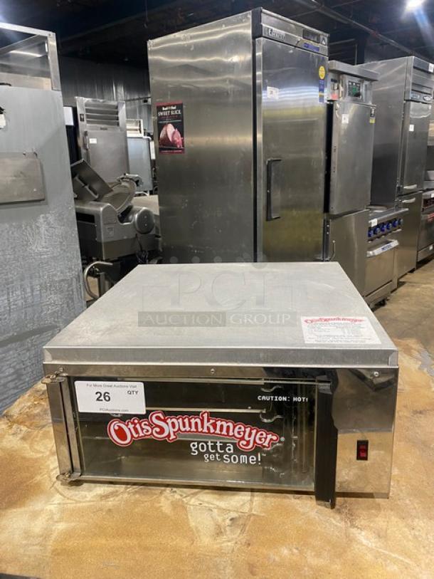 Otis Spunkmeyer Commercial Stainless Steel Electric Powered Countertop Cookie Convection Oven! With 3 Baking Trays! Model: OS-1 SN: C0090295! 120V! - Image 1 of 7