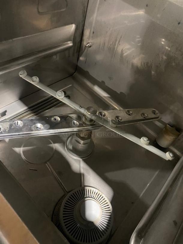 CMA Commercial Stainless Steel High Temperature Undercounter Dishwasher! Energy Star Certified! With Peg Rack! Model: UC50E SN: 902856! 220-240V 1 Phase! - Image 6 of 9