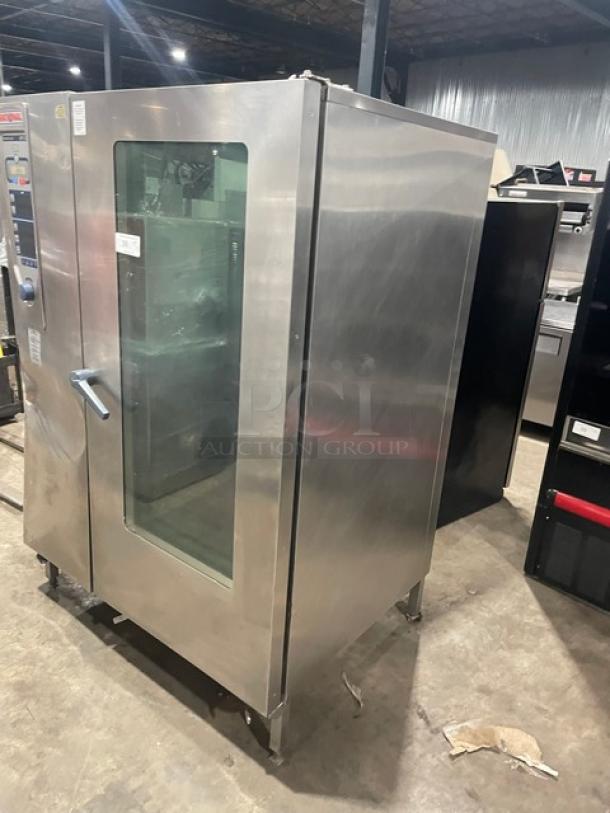 Rational ClimaPlus Combi G-Series Commercial Stainless Steel Natural Gas-Powered Free-Standing Combination Oven! With Digital Controls! On Legs! - Image 2 of 9