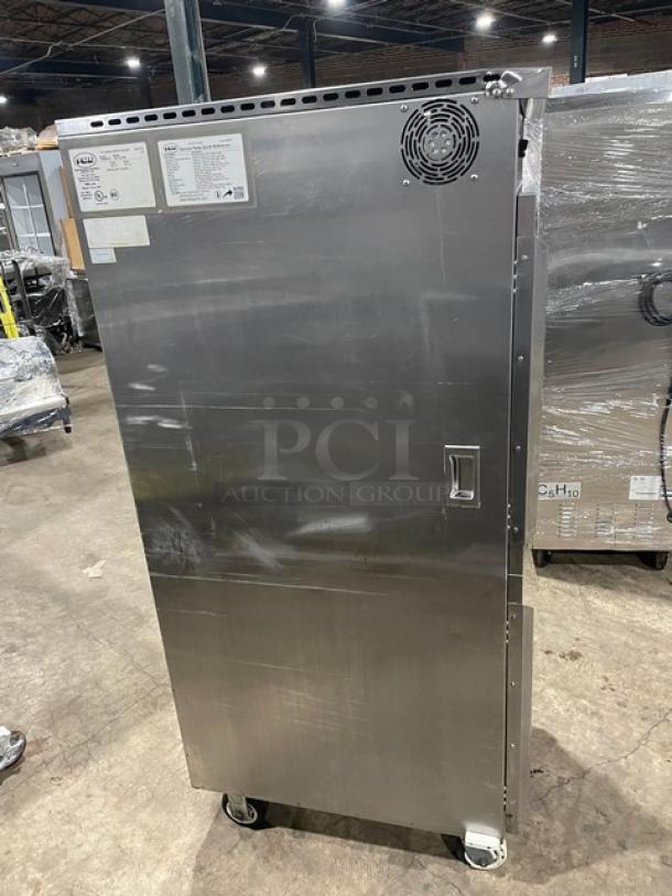 FWE TST-Series Commercial Stainless Steel Half Door Single Section Electric Powered Heated Holding/Proofing Cabinet! With Built In Pan Holding Rack! Model: TST-16-CHP SN: 186069301! 120V! On Casters! - Image 2 of 8