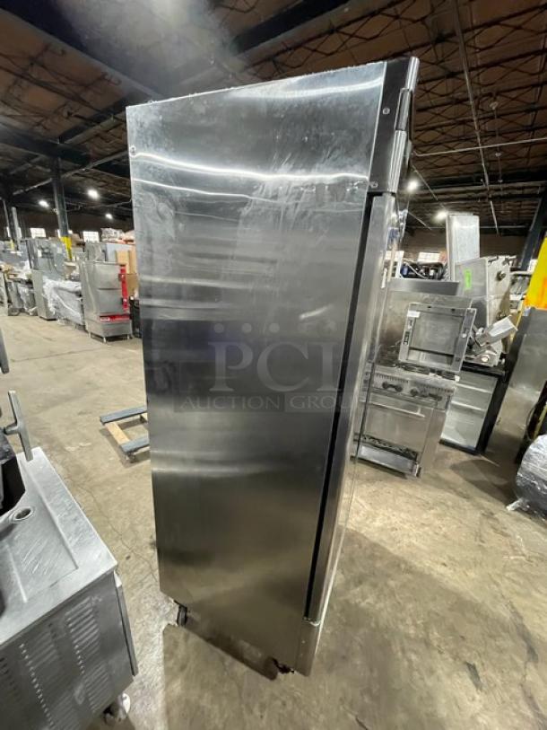 Turbo Air Commercial Stainless Steel Solid 2 Door Reach In Deluxe Refrigerator! With Digital Controls! With Wired Racks! Model: TSR-35SD SN: BM3R709005! 115V! On Casters! - Image 3 of 9