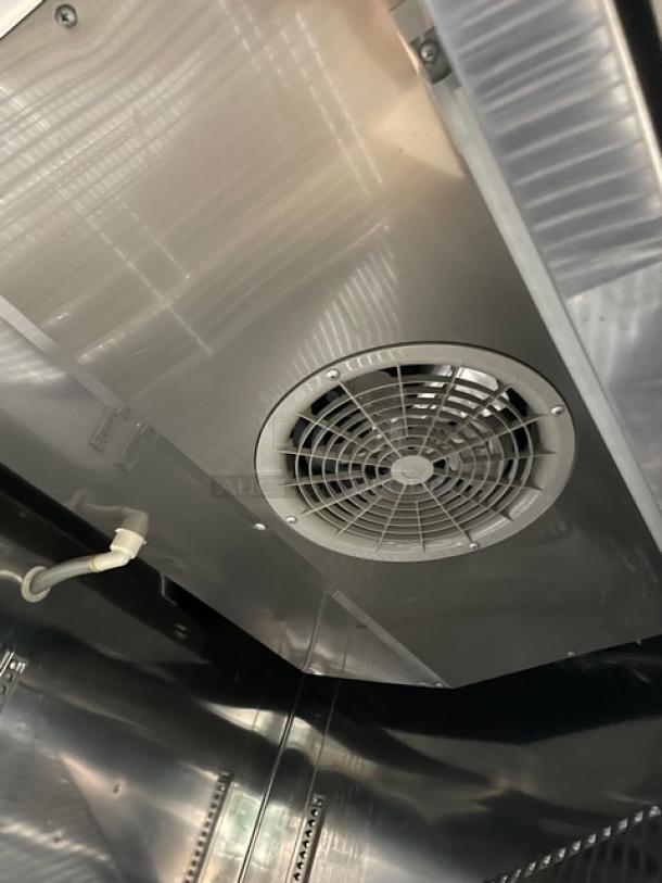 Turbo Air Commercial Stainless Steel Solid 2 Door Reach In Deluxe Refrigerator! With Digital Controls! With Wired Racks! Model: TSR-35SD SN: BM3R709005! 115V! On Casters! - Image 6 of 9