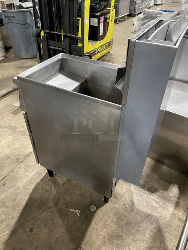 Cecilware Commercial Stainless Steel Natural Gas Powered 43 Lb. Deep Fat Fryer! With Back Splash & Basket Hanger! Model: FMP40! On Legs! - Image 3 of 8