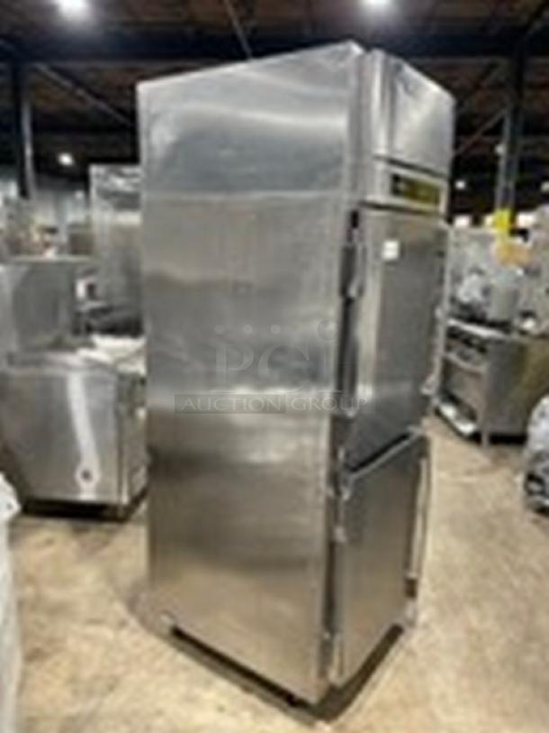 Victory Ultra Spec Series Commercial Stainless Steel Solid Half Door Single Section Extra Wide Reach In Freezer! With Poly Coated Wire Rack! Model: FS-1D-S1-EWHDHC18RC SN: 14507091! 115V 1 Phase! On Casters! - Image 2 of 9