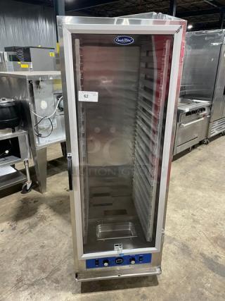 Cook Rite Commercial Stainless Steel Full-Height Insulated Heated Holding/Proofing Cabinet! With Built In Pan Holding Rack! Model: ATHC-18-P SN: ATHC-18-PAUS100321091000C40638! 120V! On Casters!