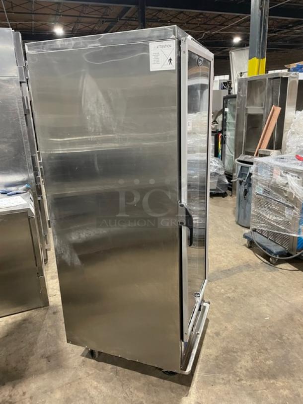 Cook Rite Commercial Stainless Steel Full-Height Insulated Heated Holding/Proofing Cabinet! With Built In Pan Holding Rack! Model: ATHC-18-P SN: ATHC-18-PAUS100321091000C40638! 120V! On Casters! - Image 2 of 8