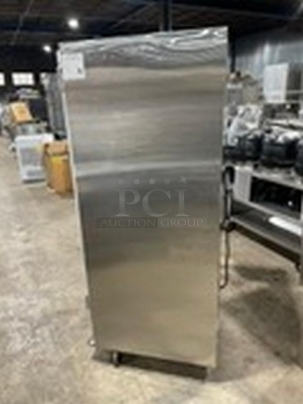 Cook Rite Commercial Stainless Steel Full-Height Insulated Heated Holding/Proofing Cabinet! With Built In Pan Holding Rack! Model: ATHC-18-P SN: ATHC-18-PAUS100321091000C40638! 120V! On Casters! - Image 3 of 8