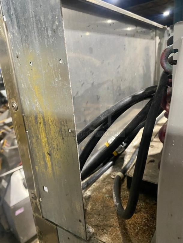 Everest Commercial Stainless Steel Solid 2 Door Reach In Freezer! With Wire Racks! Model: ESF2 SN: BSF204070032! 115V 1 Phase! On Casters! - Image 9 of 9