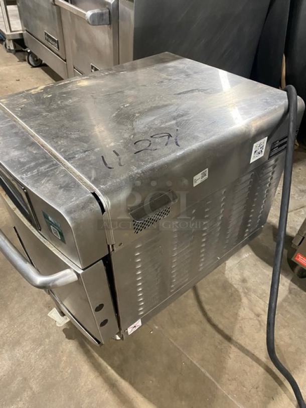 TurboChef! 2022 Late Model! Bullet Series Commercial Stainless Steel Electric Powered Countertop Ventless High-Speed Rapid Cook Oven! With One-Touch Controls! Model: Encore2 SN: ENC3TD36095! 208/240V 1 Phase! On Legs! - Image 3 of 8