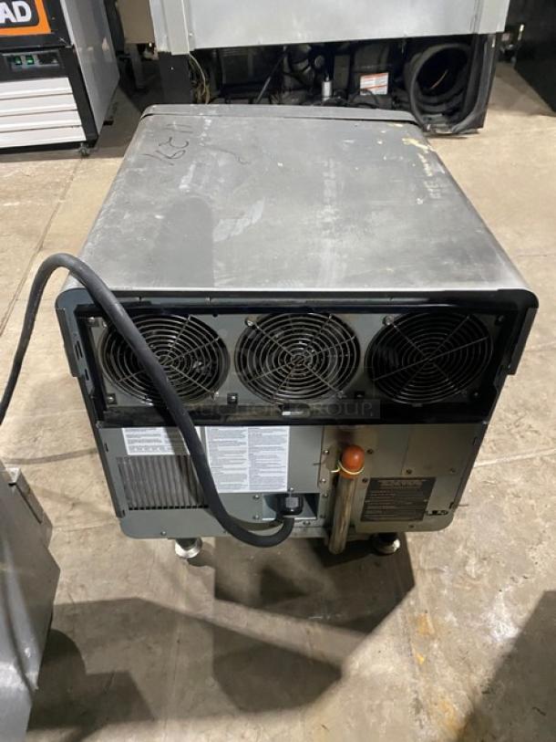 TurboChef! 2022 Late Model! Bullet Series Commercial Stainless Steel Electric Powered Countertop Ventless High-Speed Rapid Cook Oven! With One-Touch Controls! Model: Encore2 SN: ENC3TD36095! 208/240V 1 Phase! On Legs! - Image 4 of 8