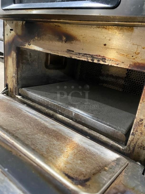 TurboChef! 2022 Late Model! Bullet Series Commercial Stainless Steel Electric Powered Countertop Ventless High-Speed Rapid Cook Oven! With One-Touch Controls! Model: Encore2 SN: ENC3TD36095! 208/240V 1 Phase! On Legs! - Image 6 of 8