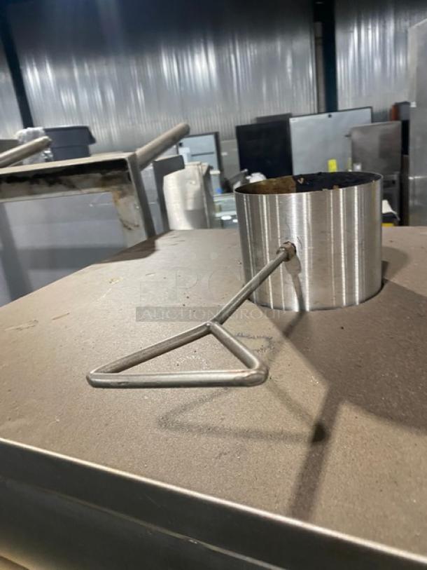 L & J Commercial Stainless Steel Natural Gas Powered Smokehouse! On Legs! - Image 5 of 7