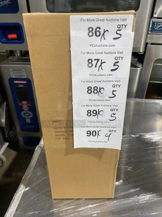 BRAND NEW! Winco Commercial Clear Polycarbonate4" Deep 1/6 Size Food Pan! Model: SP7604! 5X Your Bid!