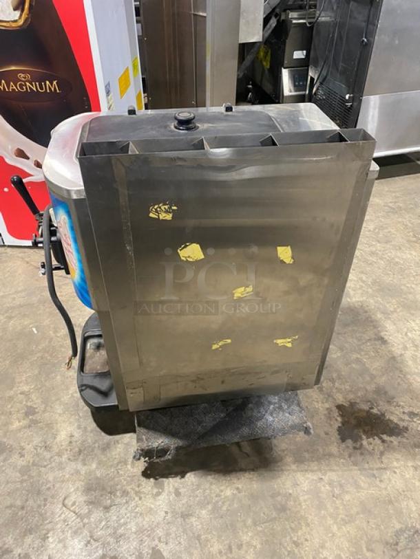 Taylor Commercial Stainless Steel Electric Powered Countertop Single Flavor Soft Serve Ice Cream/Frozen Yogurt Machine! With Single Hopper! Model: C707-33 SN: K8085397! 208-230V 3 Phase! - Image 2 of 8