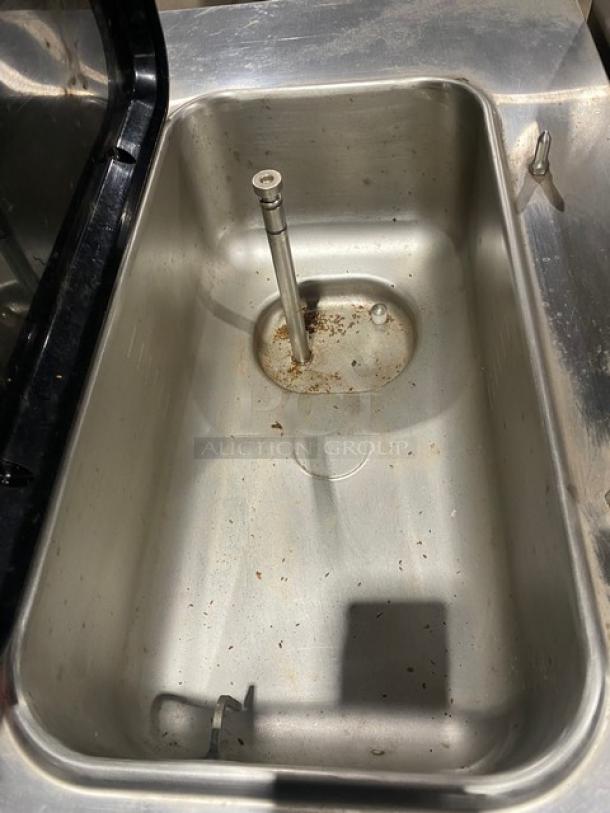Taylor Commercial Stainless Steel Electric Powered Countertop Single Flavor Soft Serve Ice Cream/Frozen Yogurt Machine! With Single Hopper! Model: C707-33 SN: K8085397! 208-230V 3 Phase! - Image 5 of 8
