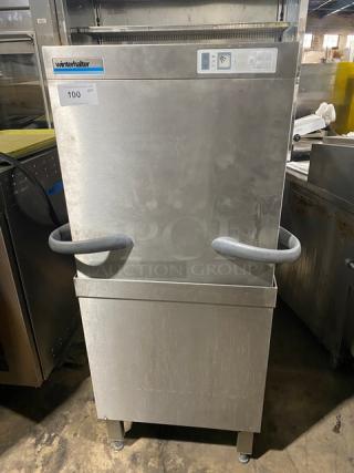 WinterHalter Commercial Stainless Steel Electric Powered Pass-Through Dishwasher! With Digital Controls! Model: GS 502 SN: 539963! 208V 1 Phase! On Legs!
