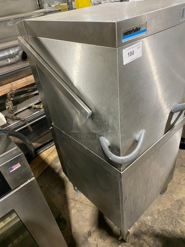 WinterHalter Commercial Stainless Steel Electric Powered Pass-Through Dishwasher! With Digital Controls! Model: GS 502 SN: 539963! 208V 1 Phase! On Legs! - Image 3 of 9