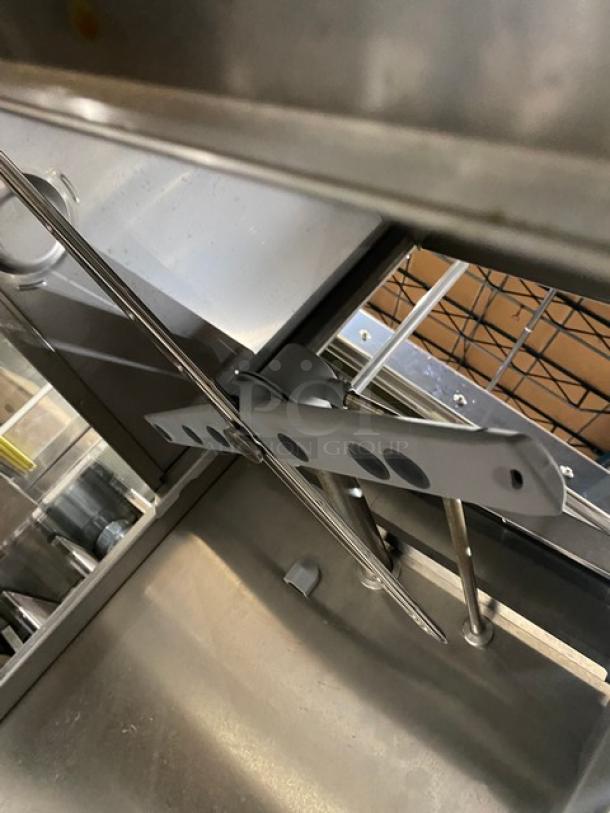 WinterHalter Commercial Stainless Steel Electric Powered Pass-Through Dishwasher! With Digital Controls! Model: GS 502 SN: 539963! 208V 1 Phase! On Legs! - Image 7 of 9