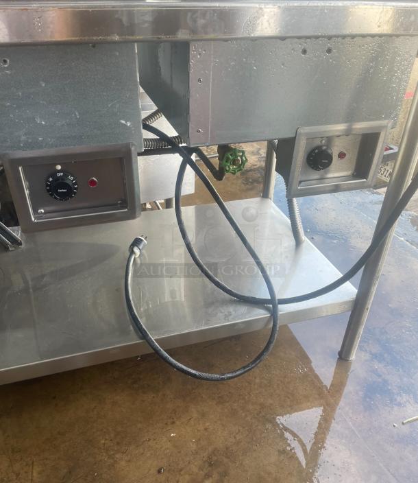 STEAM TABLE w/ DRAWER WARMER. - Image 5 of 7