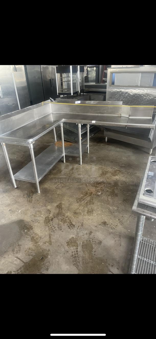 SIDE DISHWASH TABLE
HEAVY DUTY. - Image 1 of 2