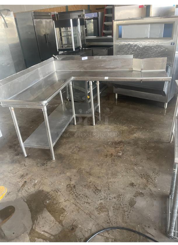 SIDE DISHWASH TABLE
HEAVY DUTY. - Image 2 of 2