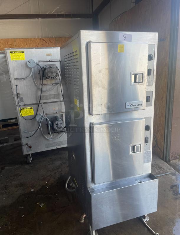 DOUBLE STACK FOOD STEAMER, 120 VOLTS - Image 1 of 7