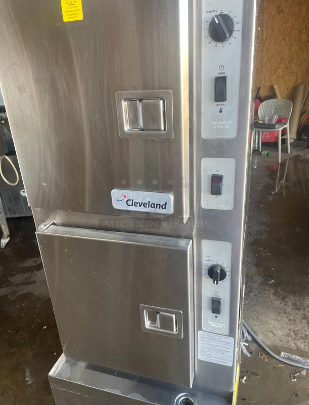 DOUBLE STACK FOOD STEAMER, 120 VOLTS - Image 3 of 7