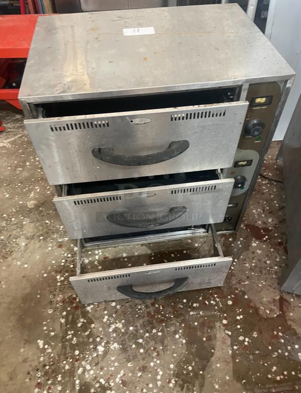 TRIPLE DRAWER COUNTERTOP FOOD WARMER - Image 3 of 6