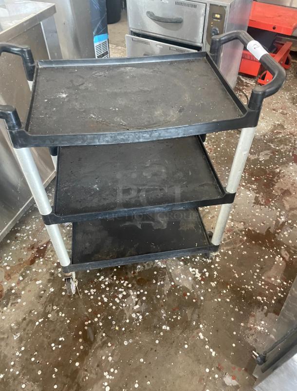 PUSH CART, ON CASTERS. - Image 2 of 3