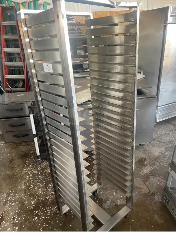 STAINLESS STEEL SPEED RACK, HALFTRAY - Image 4 of 4
