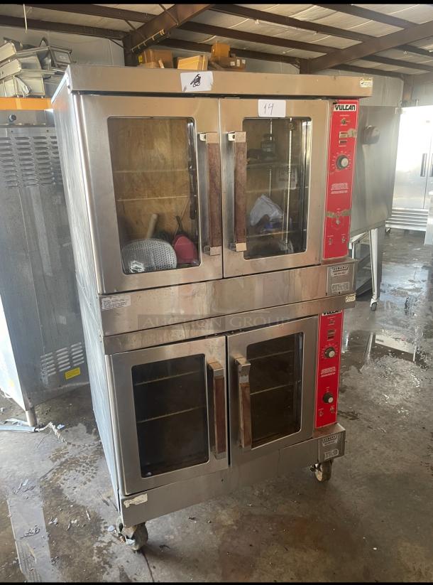 DOUBLE STACK CONVECTION OVEN/ NATURAL GAS - Image 1 of 6