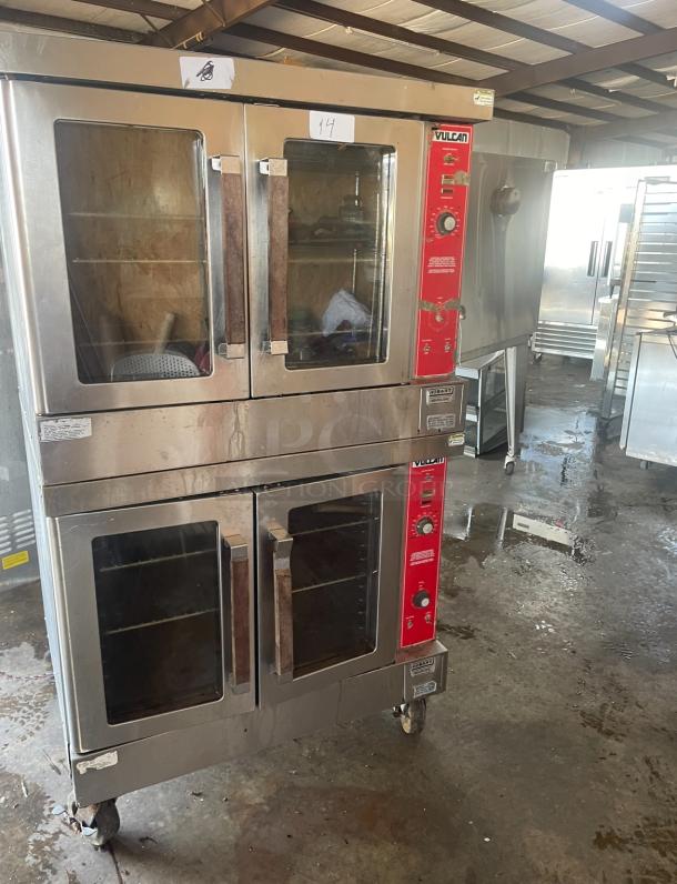 DOUBLE STACK CONVECTION OVEN/ NATURAL GAS - Image 3 of 6