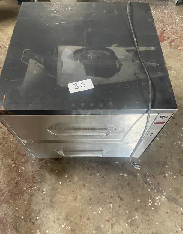 HATCO WARMER, 2 DRAWERS, NOT TESTED. - Image 2 of 7