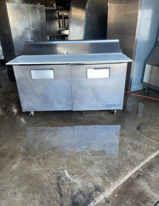 SANDWICH PREP TABLE, NO SHELFS / WORKING 48in - Image 1 of 6