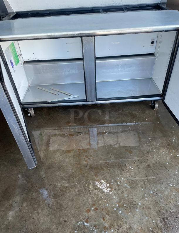 SANDWICH PREP TABLE, NO SHELFS / WORKING 48in - Image 5 of 6